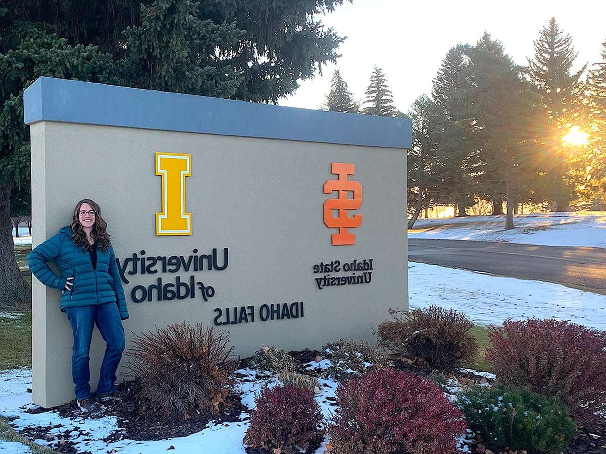 Leigh Ann Emerson, a doctoral student in nuclear engineering at the University of Idaho, is also a project manager for fuels and materials experiments at the Idaho National Laboratory. 